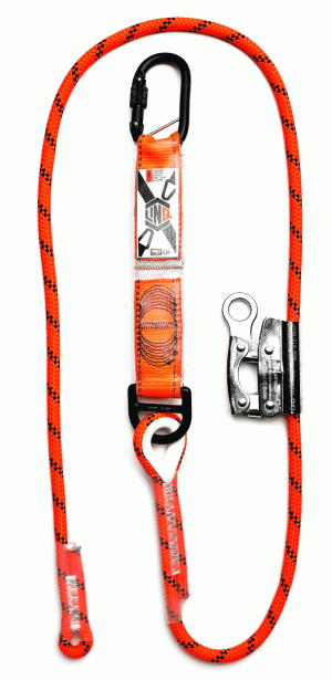 RLA1KTRG LINQ Adjustable Rope Lanyard | TLC Skyhook | Lifting Company in Perth Western Australia